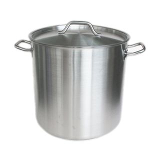 Stockpot Ss 36ltr +lid S/S Induction