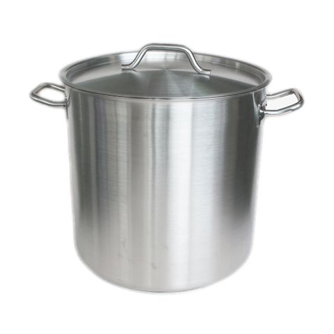 Stockpot Ss 36ltr +lid S/S Induction