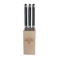 Laguiole Steak Knife Block Set 6 Black