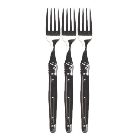 Laguiole Refill Fork Black (3)