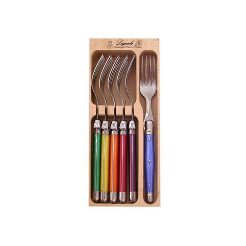 Verdier Fork Set 6 Coloured Prl