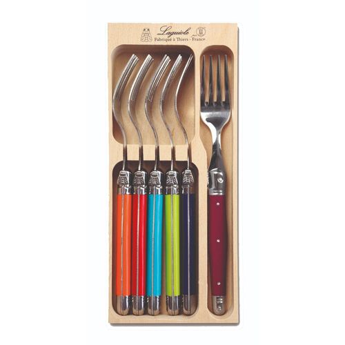 Laguiole Fork Set 6 Multi