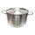 Deep Cookpot 16ltr + Lid  S/S Induction