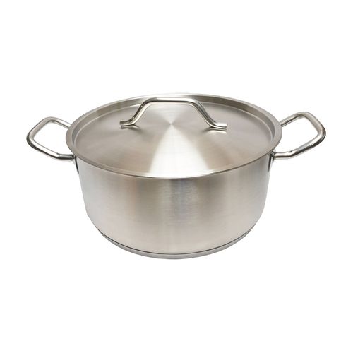 Medium Cookpot 8ltr +lid S/S Induction