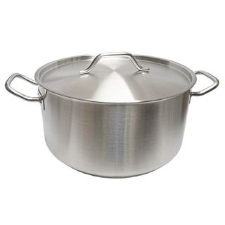 Medium Cookpot 12ltr +lid S/S Induction