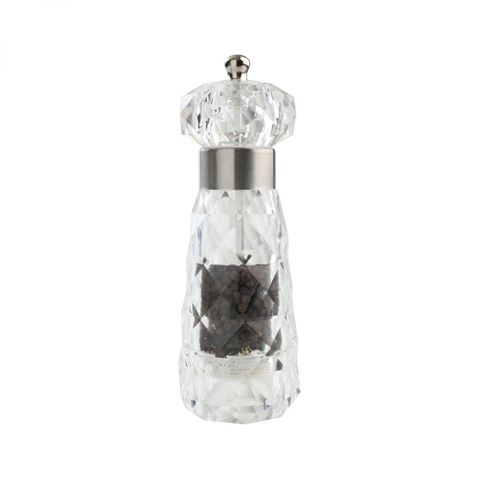 T&G Diamond Pepper Mill Acrylic 180mm