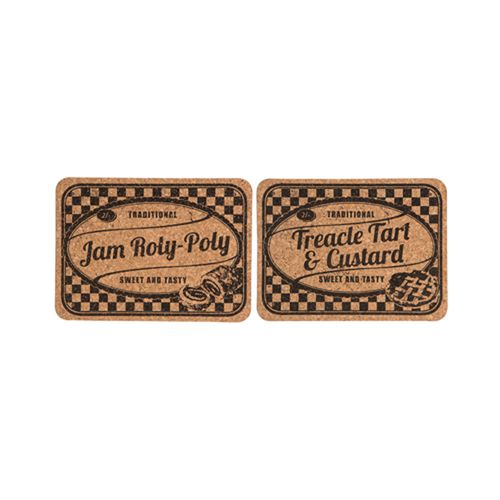 Cork Table Mats Jam Roly Poly