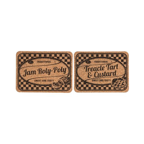 Cork Table Mats Jam Roly Poly