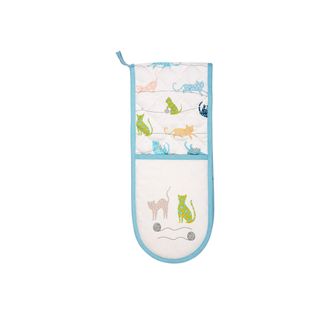 Dexam Curious Cats Double Oven Glove