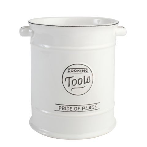 PoP White Utensils Jar