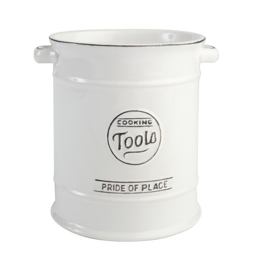 PoP White Utensils Jar