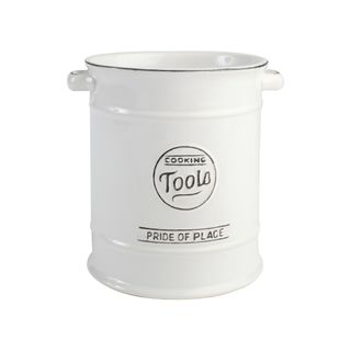 PoP White Utensils Jar