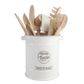 PoP White Utensils Jar