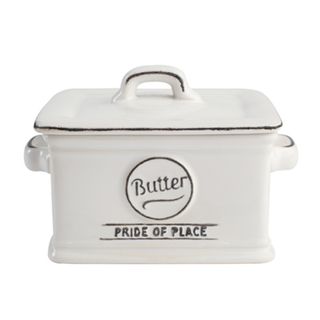 PoP White Butter Dish