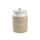 Stone White Sugar Jar