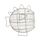 T&G Egg/fruit  Basket Fish Shape In Grey