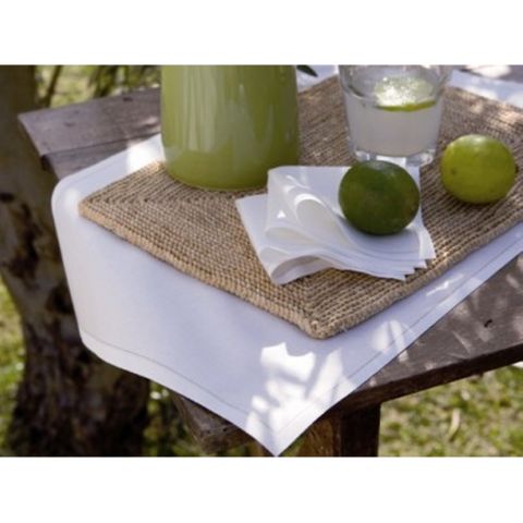 Ecru Mydrap Fabric Placemat 40x32 50