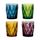 Artland Highgate Dof Tumbler Set Of 4