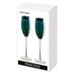 Artland Peacock Champagne Flute Set Of 2