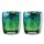 Artland Peacock Dof Tumbler Set Of 2