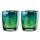 Artland Peacock Dof Tumbler Set Of 2