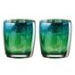 Artland Peacock Dof Tumbler Set Of 2