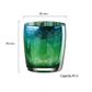 Artland Peacock Dof Tumbler Set Of 2