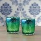 Artland Peacock Dof Tumbler Set Of 2