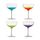 Asd Fizz Champagne Saucer Set 4