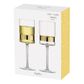 Asd Soho Wine Glass Gold Set 2