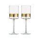 Asd Soho Wine Glass Gold Set 2