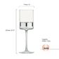 Asd Soho Wine Glass Silver Set 2