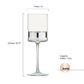 Asd Soho Wine Glass Silver Set 2