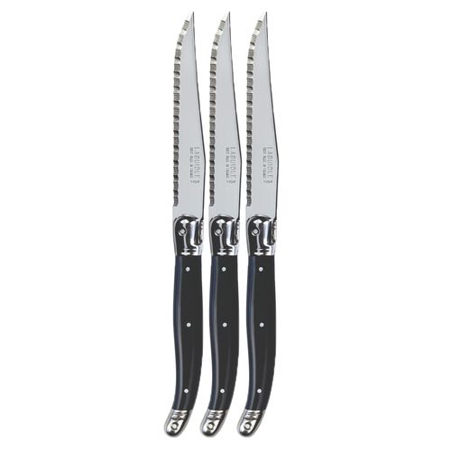 Laguiole Refill Steak Knife Black (3)
