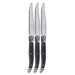 VERDIER REFILL STEAK KNIFE BLACK (3)