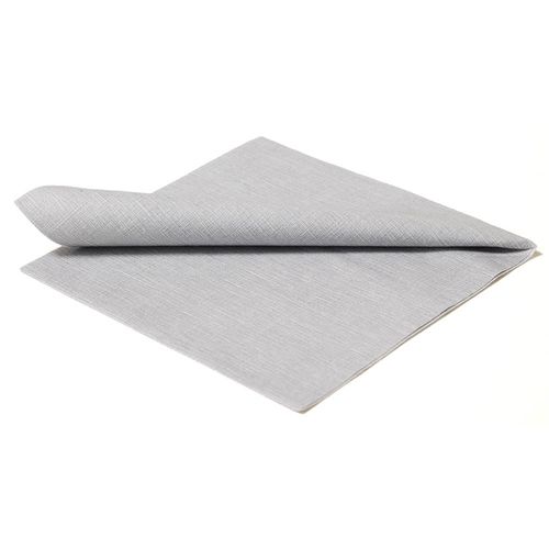 The Napkins Plain Dinner Silver Grey (3)