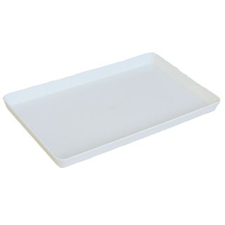 Sandwich Tray White Stackable