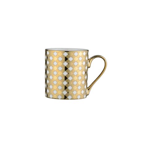 BIA Tartan Espresso Mug Gold (4)