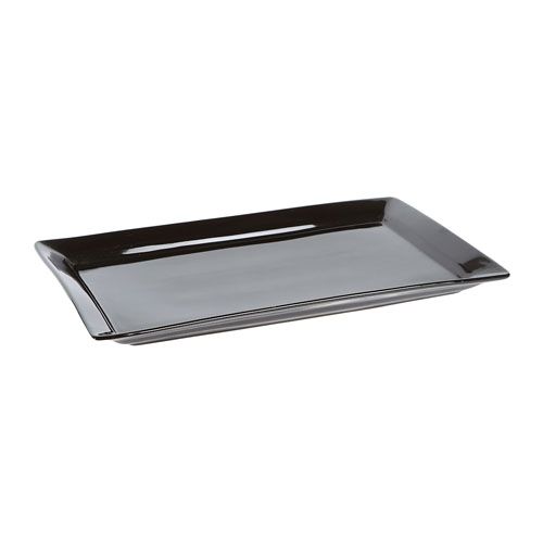 BIA Large Rectangular Platter Black