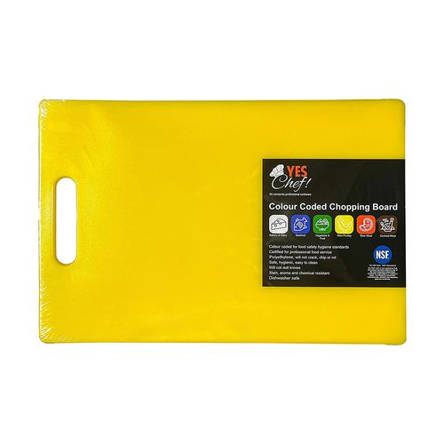 Chopping Board Lg+ 450x300mm Yellow W/ha
