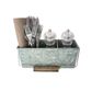 Table Caddy 3 Compartment Galvanised