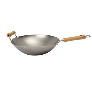 Wok Star 14in/36cm Carbon Steel Wok