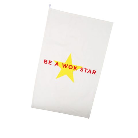 School Of Wok Be A Wok Star Tea Towel