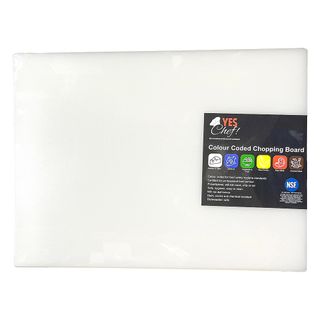Chopping Board Xl 508x381mm White X19mm