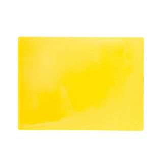 Chopping Board Pe 508x381mm Yellow X12mm