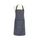 Dexam Rushbrookes Butchers Stripe Long Adult Apron (made In Uk) - Navy