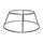 Buffet Riser Wire Stand 90mm High