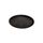 Tray Non-slip Round 28cm Black