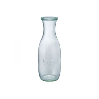 6PK WECK BOTTLE GLASS JAR W/LID 1062ML