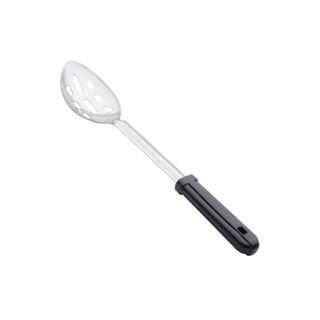 Spoon Slotted 29cm Black Handle
